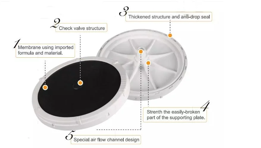 EPDM Bubble Disc Diffuser