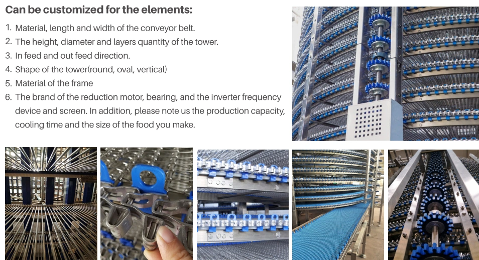 Small Cooling Spiral Elevator Vertical Screw Conveyors