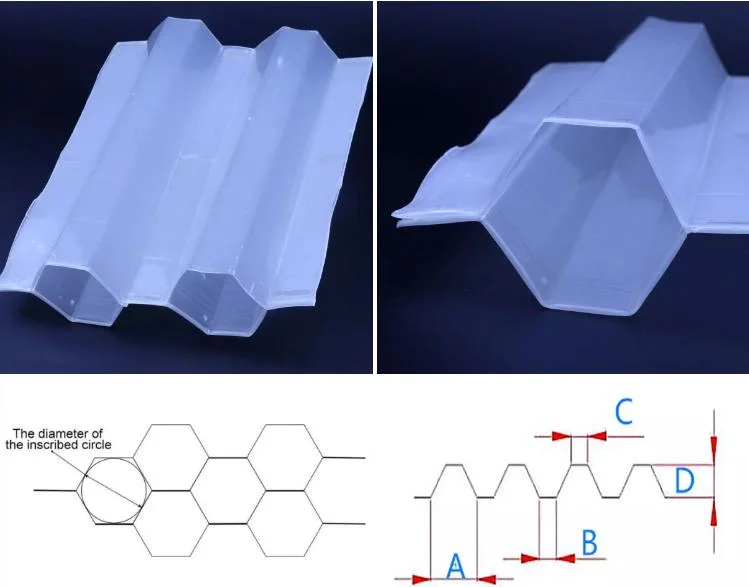 Plastic Lamella Clarifiers for Tap Water and Waste Water Purify Tube Settler