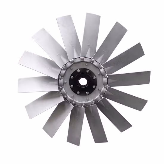 Axialventilatorflügel aus Aluminiumlegierung für Schraubenluftkompressoren