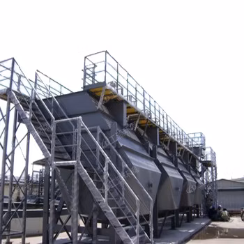 Hocheffizienter Schrägabscheider für die industrielle Abwasserbehandlung