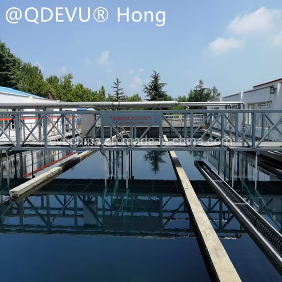 Lokale/ferngesteuerte Aufhängung, Vollbrücke, Mittelantrieb, Abwasserschlammkratzer