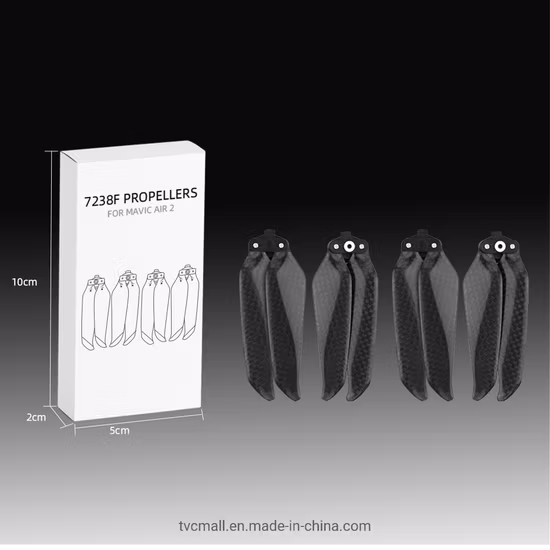 2 PCS Low Noise Props Blade Carbon Fiber Propeller für Dji Mavic Air 2 Ersatz Langlebige Requisiten Schrauben Zubehör